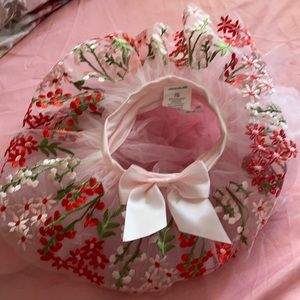 Baby girl floral tutu